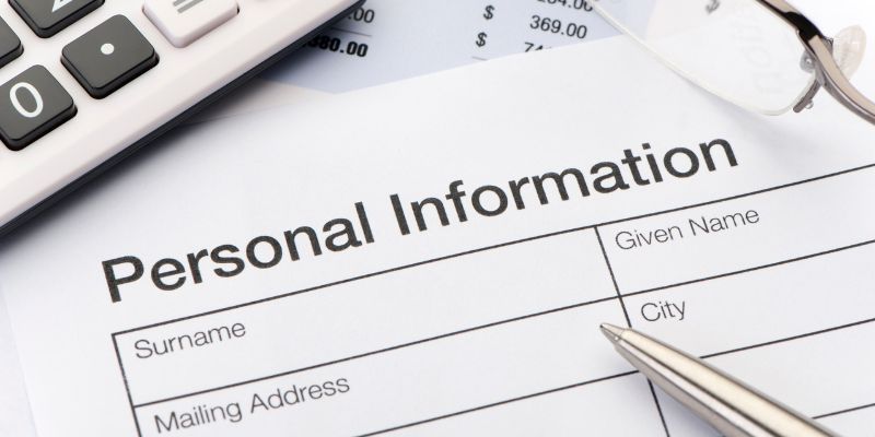 ask for detailed personal information