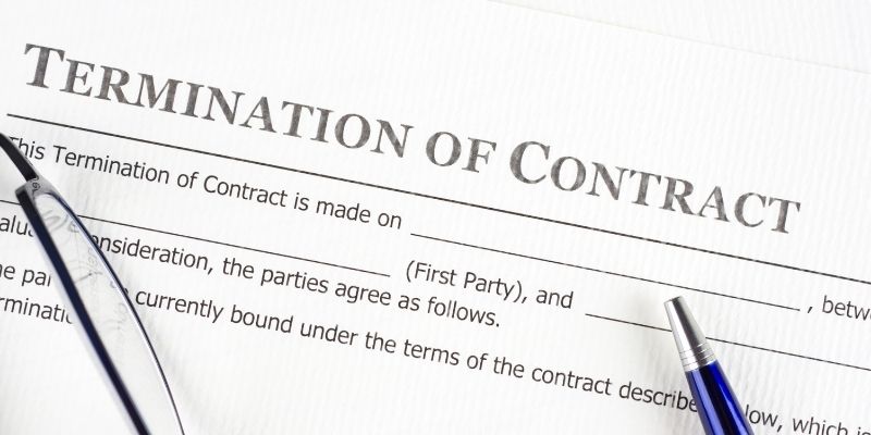 termination of off-plan contract