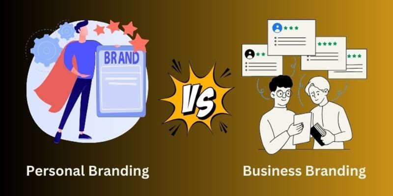 personal branding vs business branding