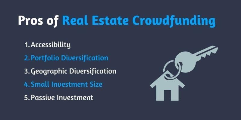 pros of real estate crowdfunding